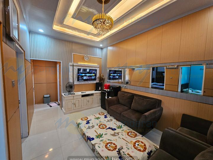   tampilan ruang keluarga homestay joia pangandaran